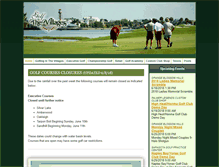 Tablet Screenshot of golfthevillages.com